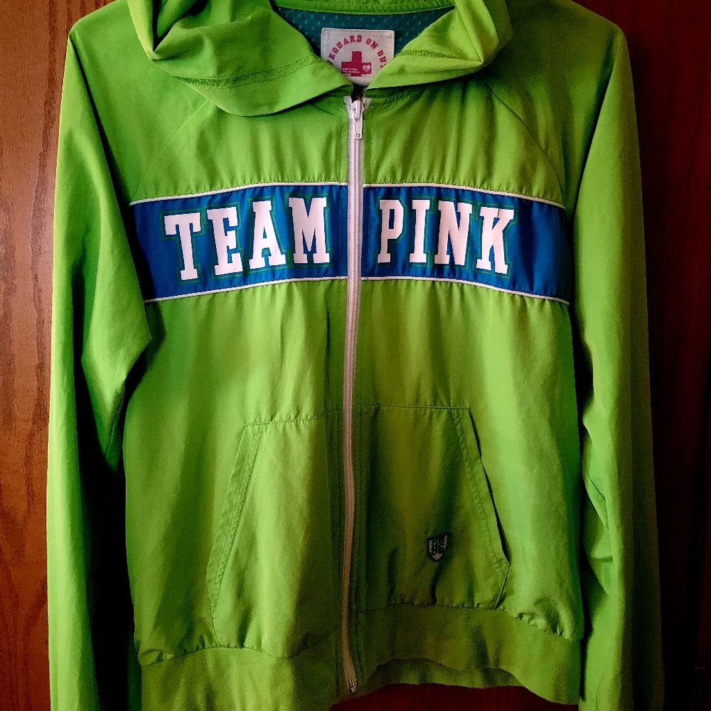 NWOT Vintage PINK Windbreaker